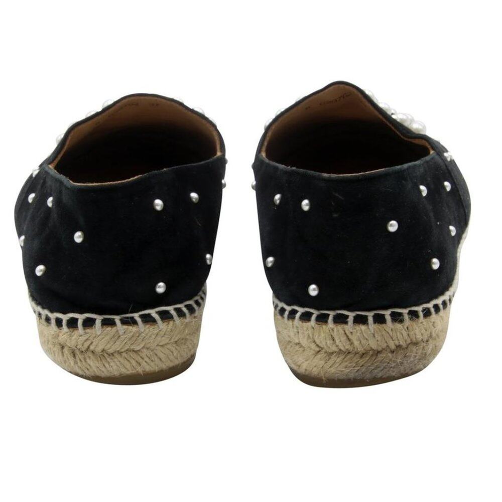 Chanel Espadrille 37 Double Stacked Mother Of Pearl Flats CC-S0207P-C020 - Picture 8 of 10